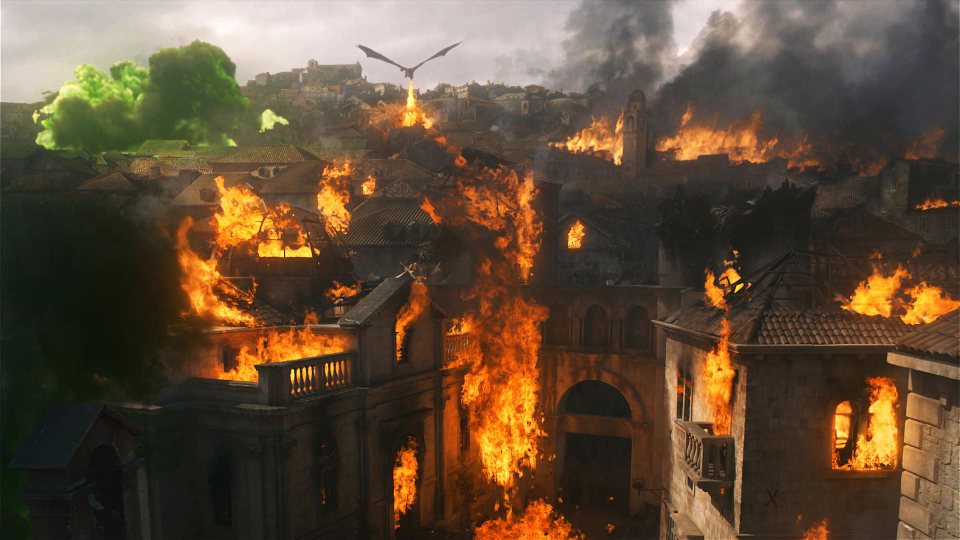 The complete and utter destruction of King’s Landing